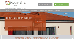 Desktop Screenshot of maison-cena.fr
